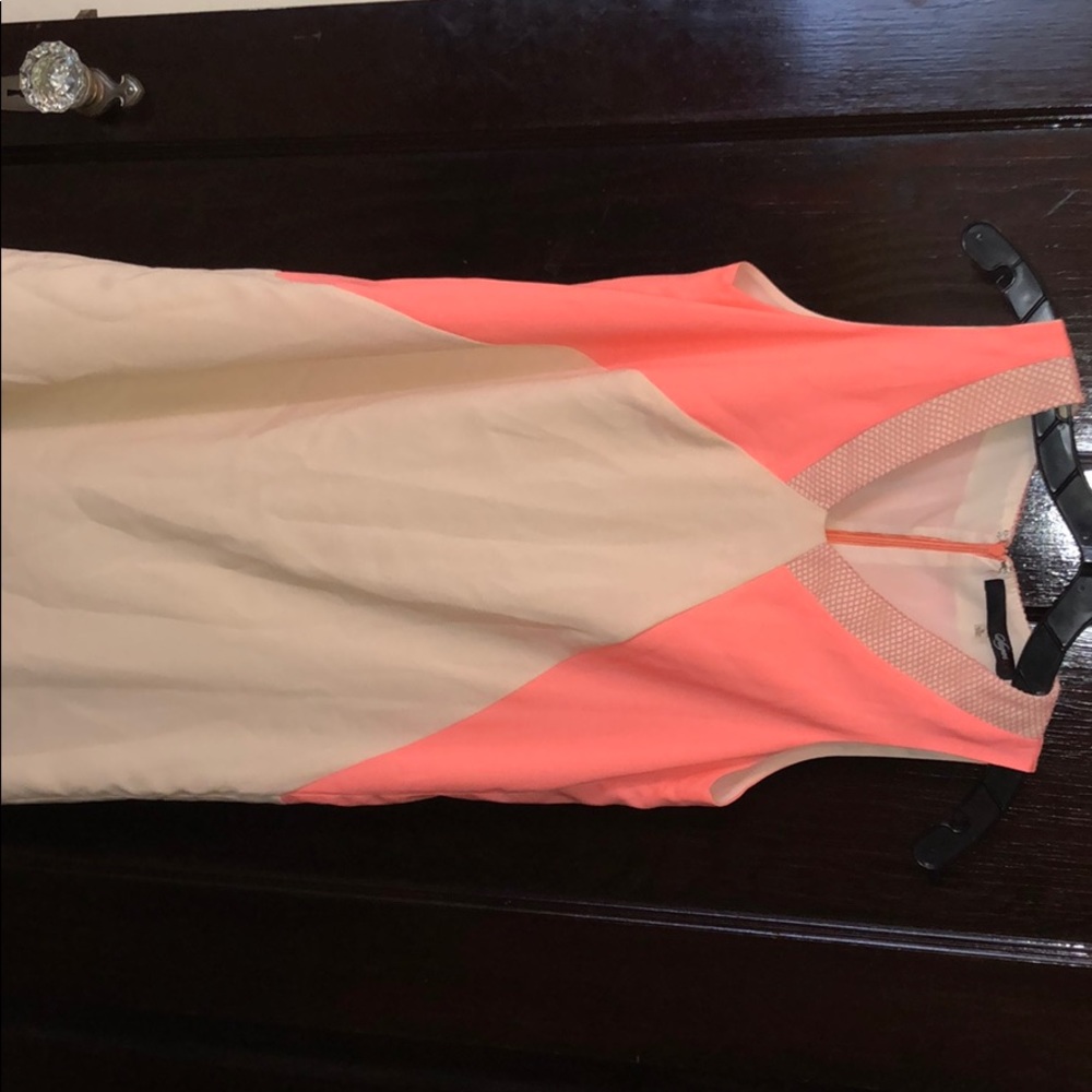 Pink and cream mini dress, SugarLips, size Small